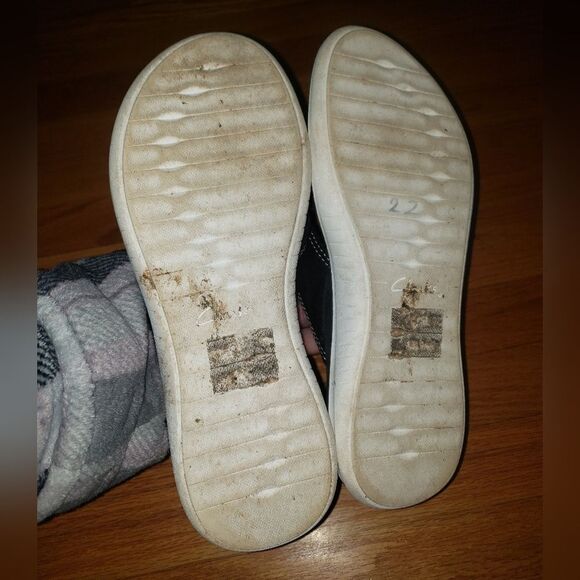 Clarks Cloudsteppers Black flip flop Sandals - Picture 5 of 6